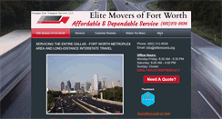 Desktop Screenshot of elitemovers.org